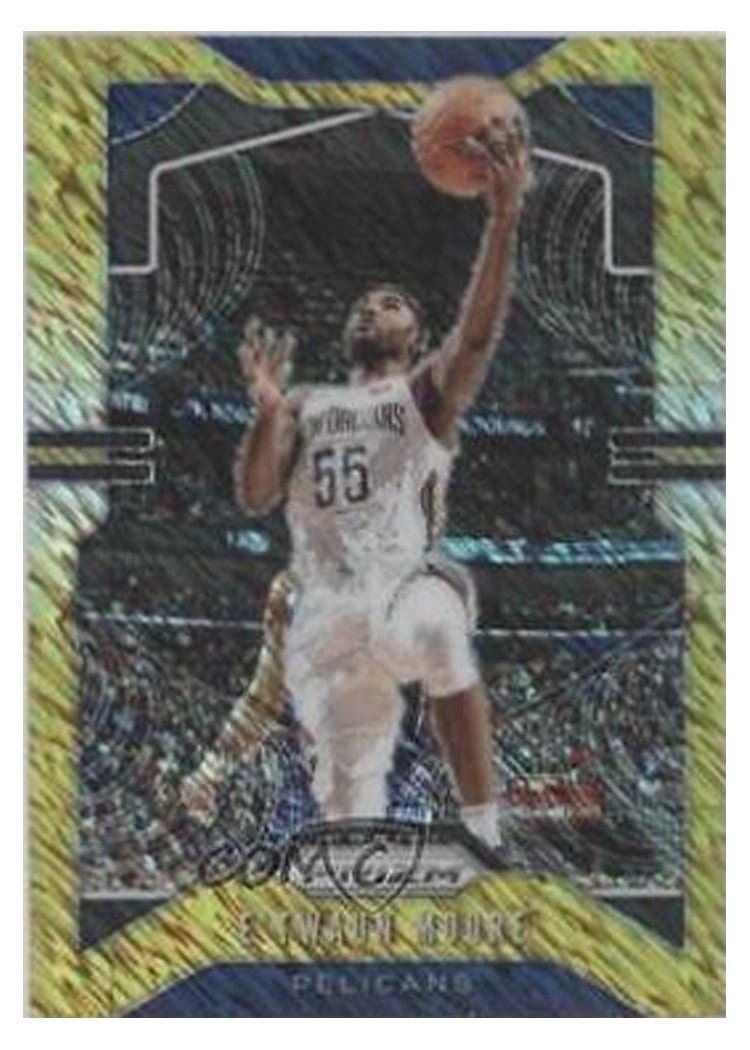 2019-20 Panini Prizm Base Set E'Twaun Moore #174 card