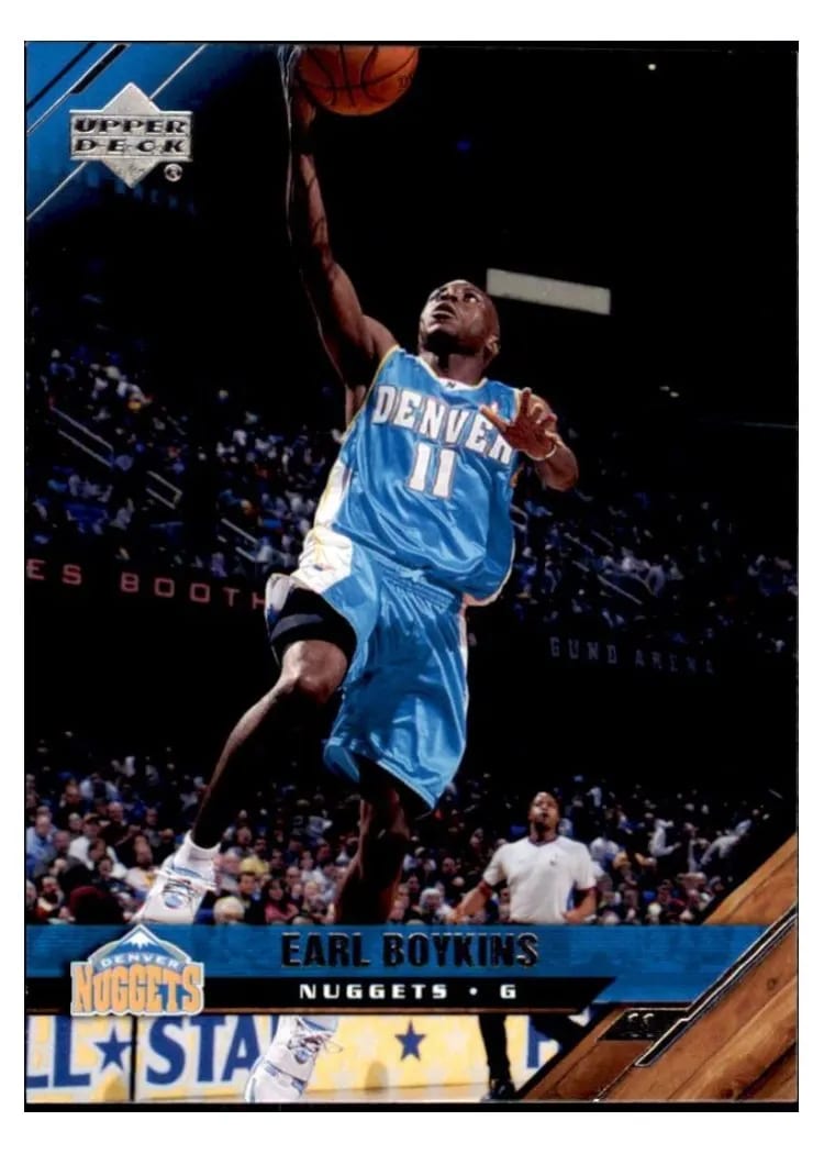 2005 Upper Deck Earl Boykins #44 card