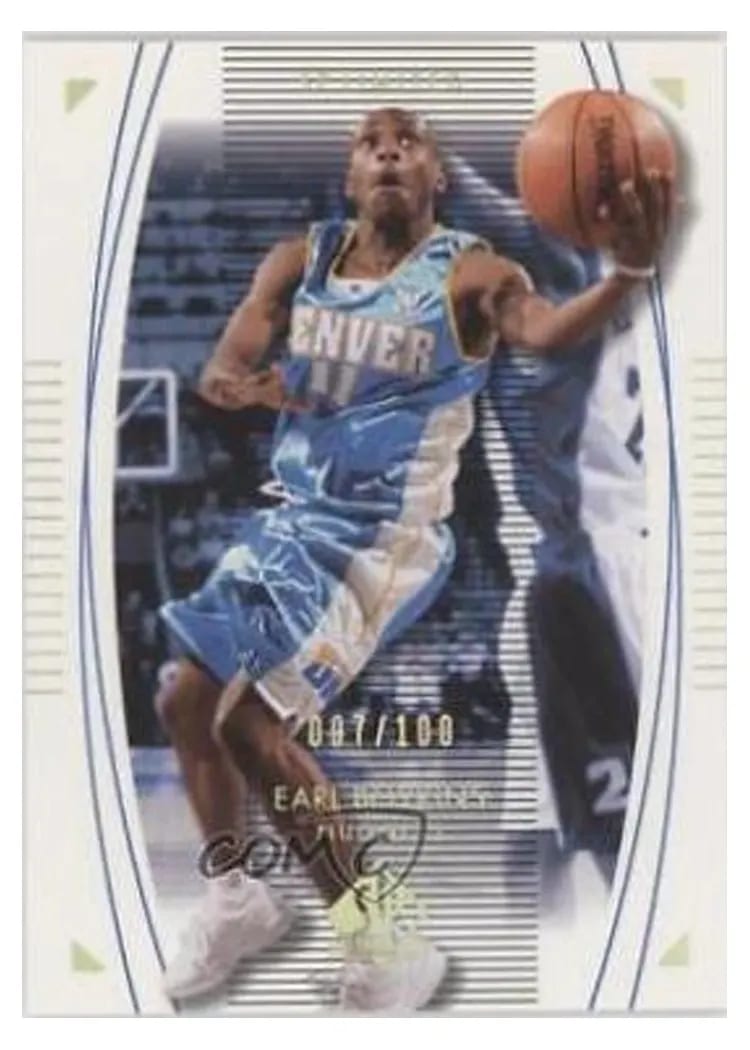 2003 SP Authentic Earl Boykins SP Limited #17 card