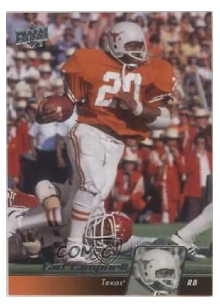 2011 Upper Deck Earl Campbell #35 card
