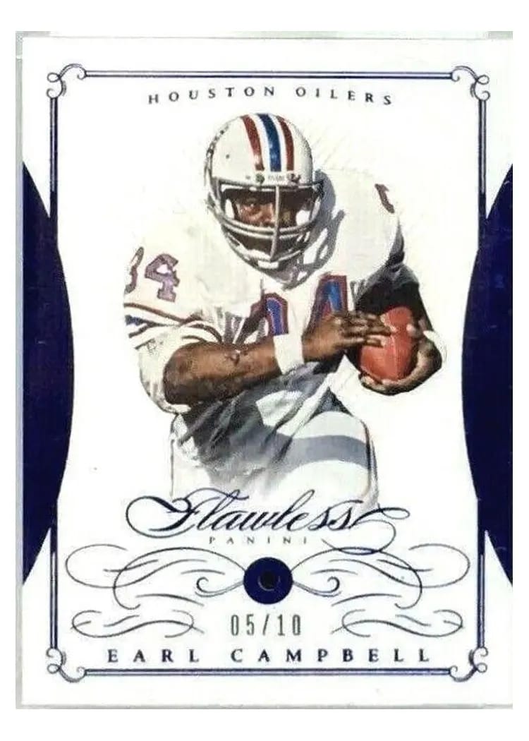 2015 Panini Flawless Earl Campbell #79 card