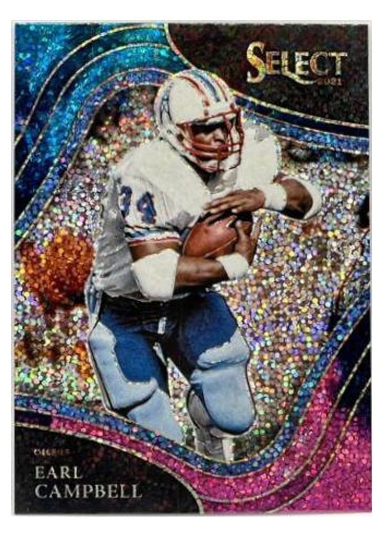 2021 Panini Select Base Set Earl Campbell Cosmic #342 card
