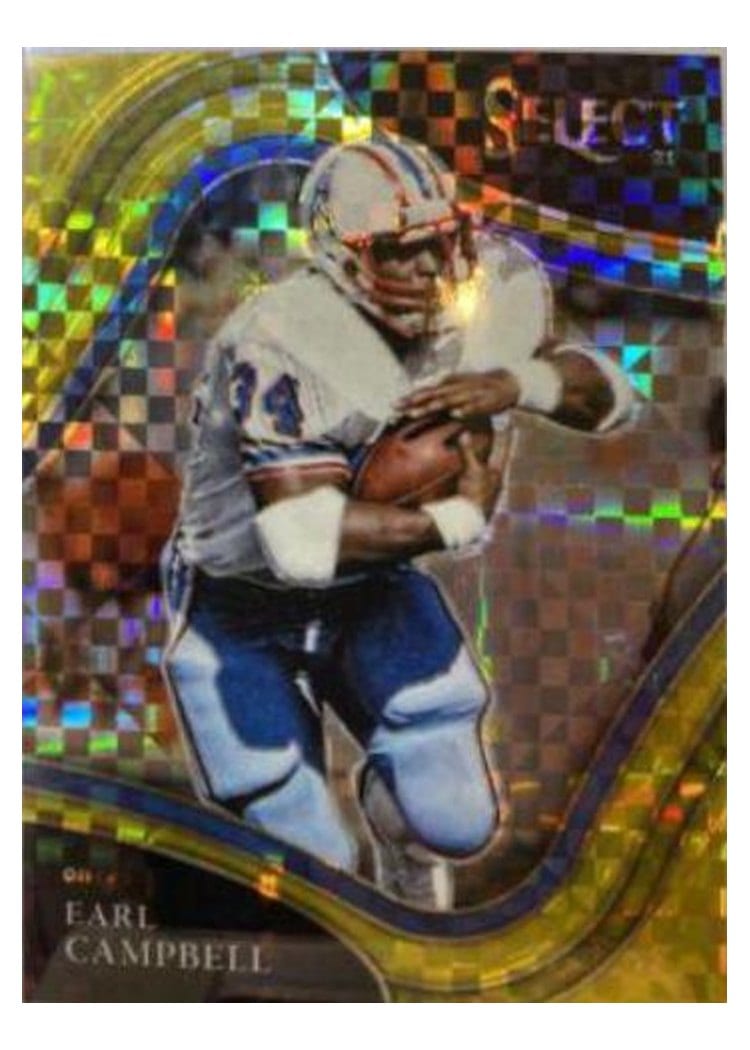 2021 Panini Select Base Set Earl Campbell #342 card