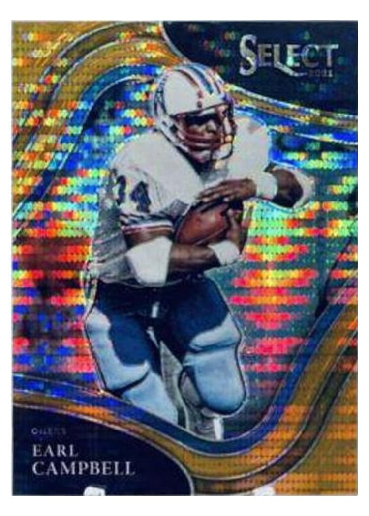 2021 Panini Select Base Set Earl Campbell #342 card
