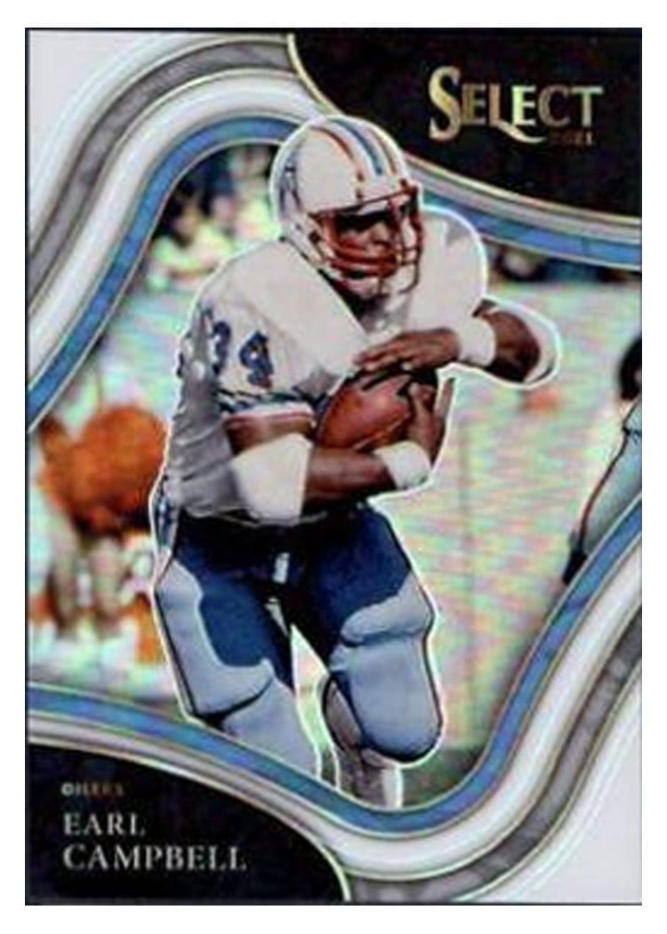2021 Panini Select Base Set Earl Campbell #342 card
