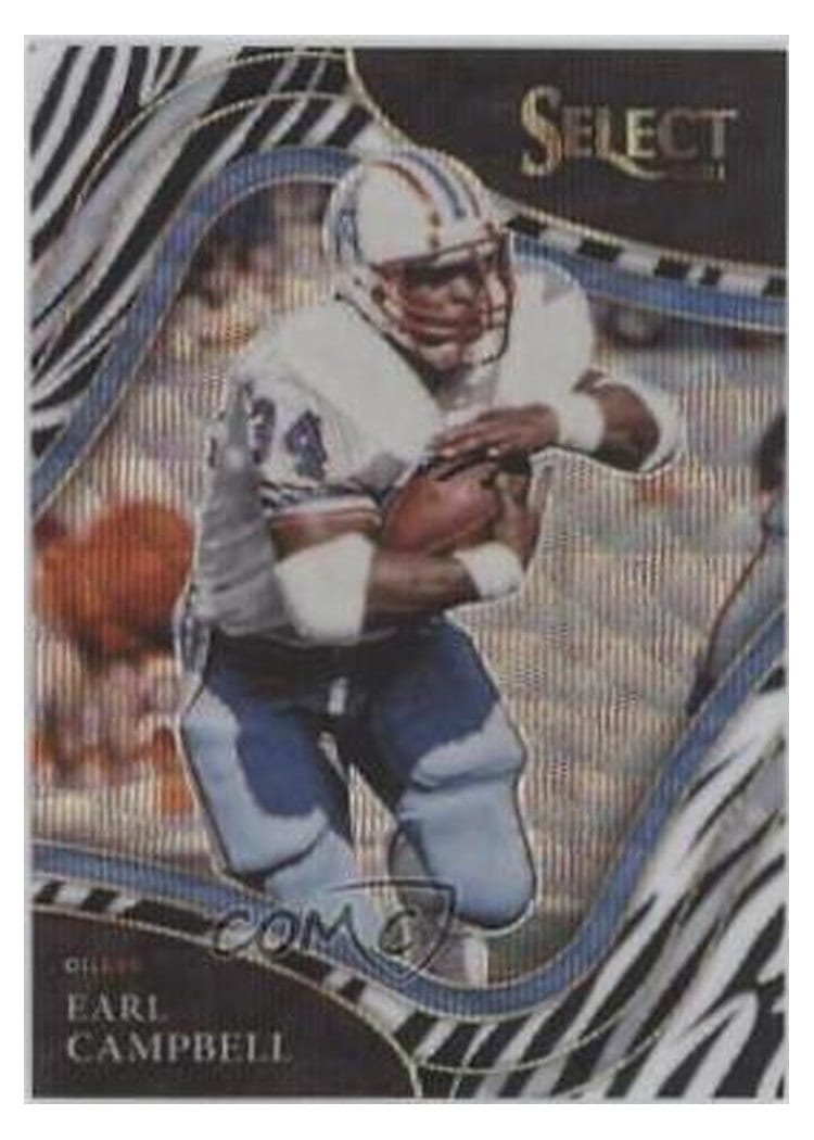 2021 Panini Select Base Set Earl Campbell #342 card