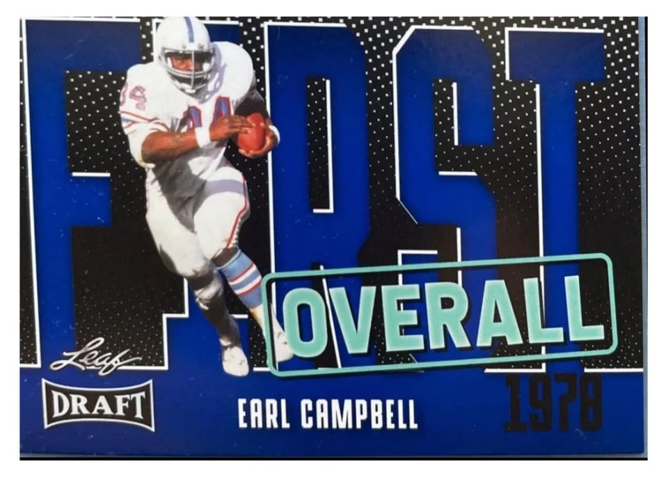 2023 Leaf Draft Earl Campbell #3 card