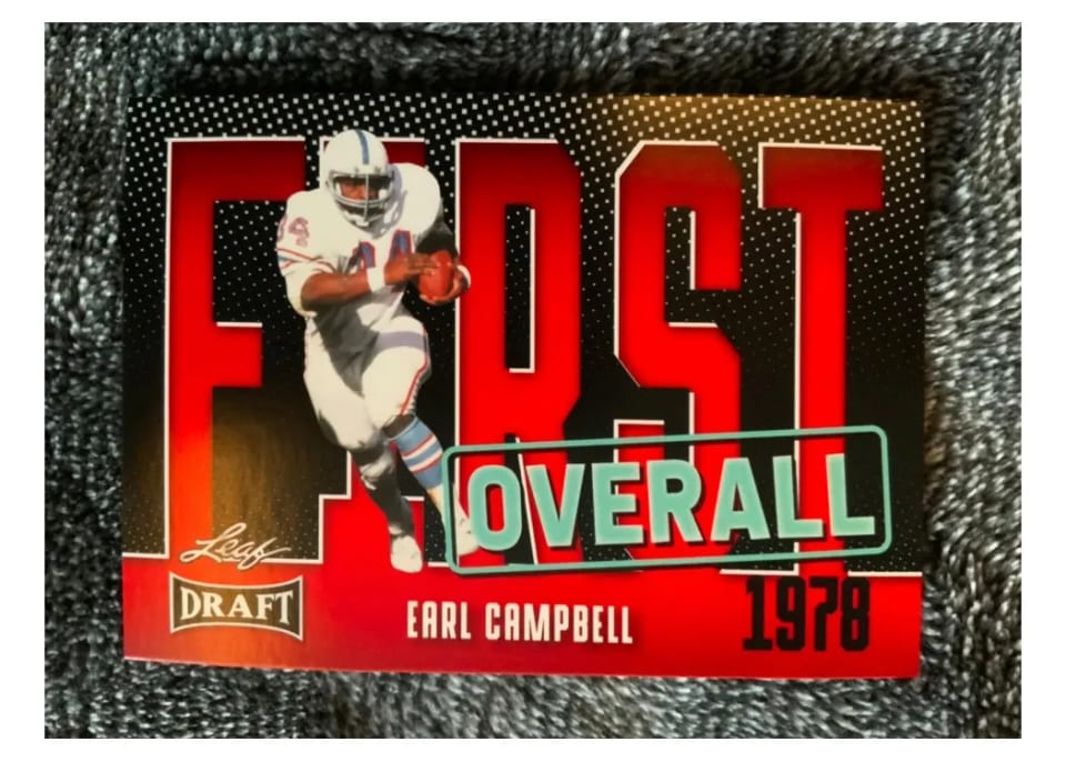 2023 Leaf Draft Earl Campbell #3 card