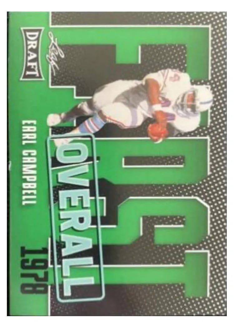 2023 Leaf Draft Earl Campbell #3 card