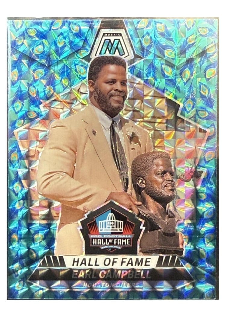 2024 Panini Mosaic Base Set Earl Campbell #298 card