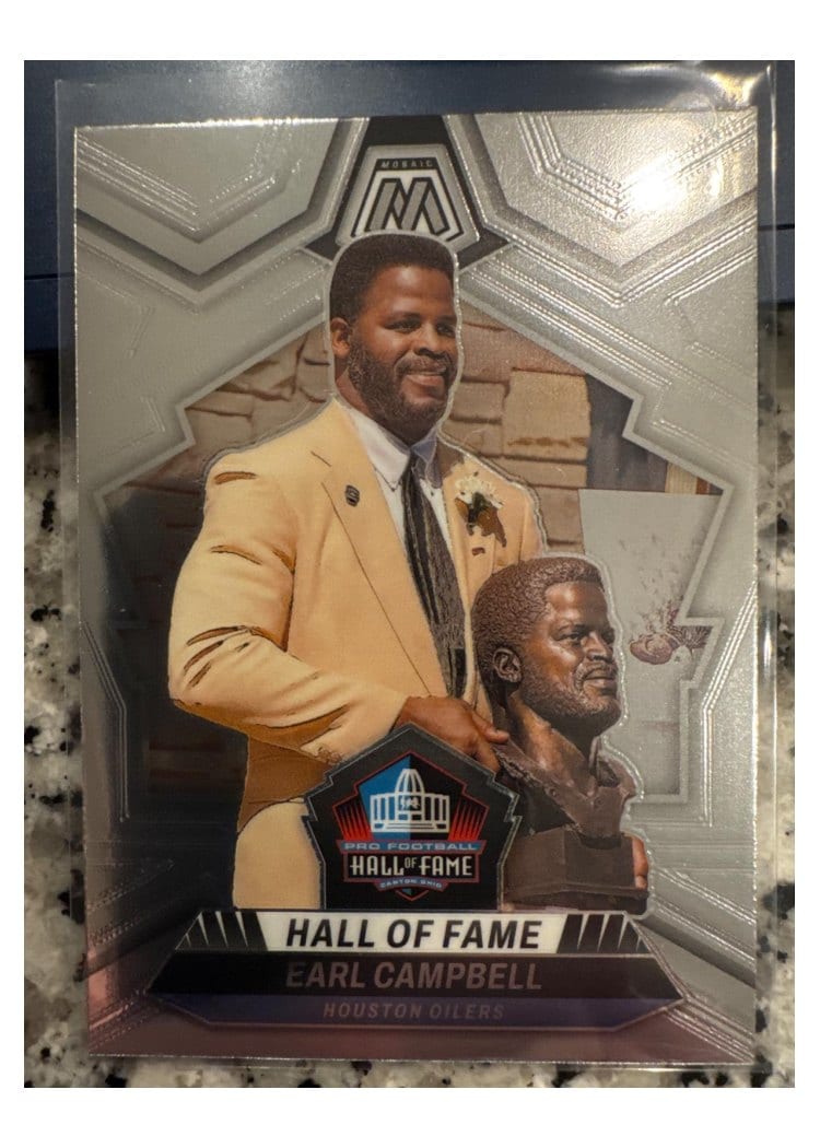 2024 Panini Mosaic Base Set Earl Campbell #298 card