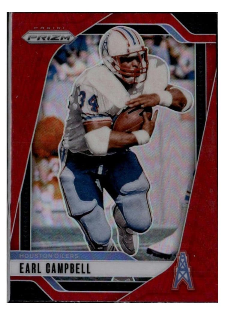 2024 Panini Prizm Base Set Earl Campbell #297 card