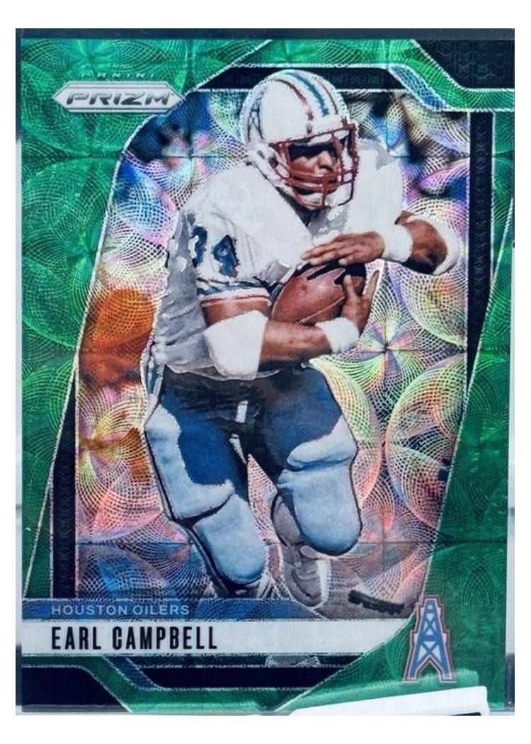 2024 Panini Prizm Base Set Earl Campbell #297 card