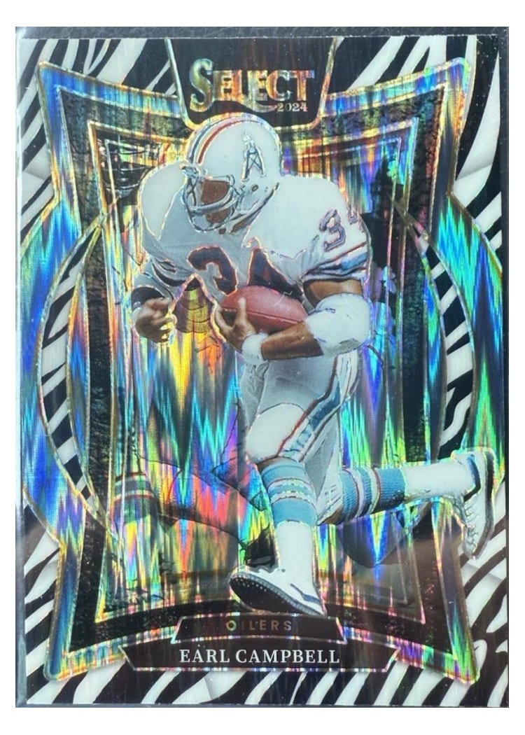 2024 Panini Select Base Set Earl Campbell #54 card