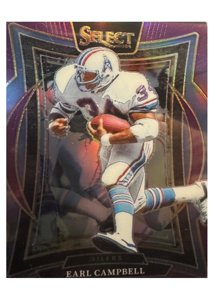 2024 Panini Select Base Set Earl Campbell #54 card