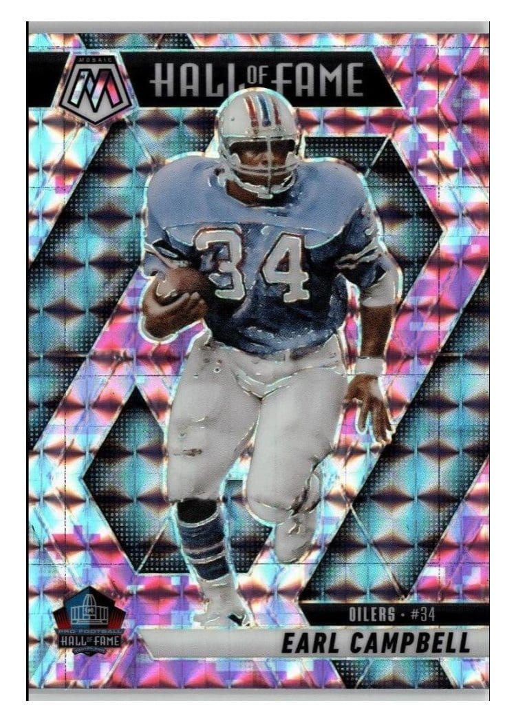2025 Panini Mosaic Base Set Earl Campbell #294 card