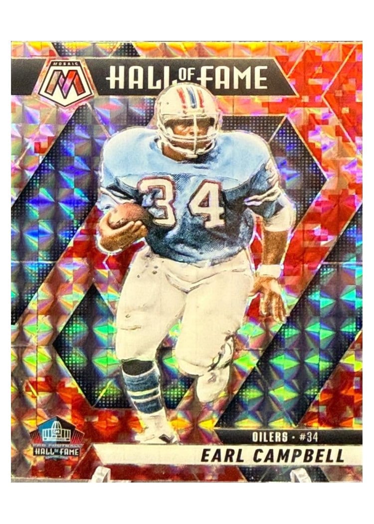 2025 Panini Mosaic Base Set Earl Campbell #294 card