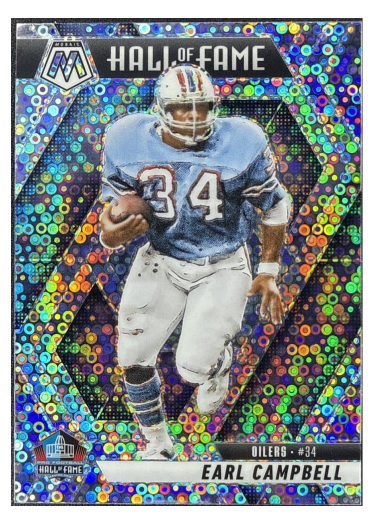 2025 Panini Mosaic Base Set Earl Campbell #294 card