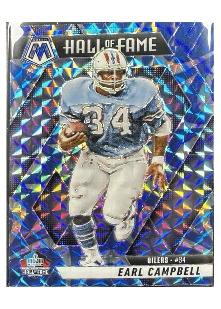 2025 Panini Mosaic Base Set Earl Campbell #294 card