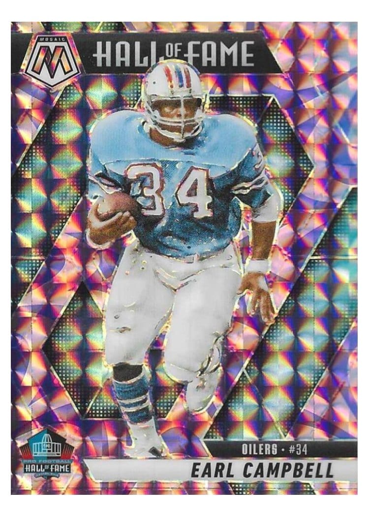2025 Panini Mosaic Base Set Earl Campbell #294 card