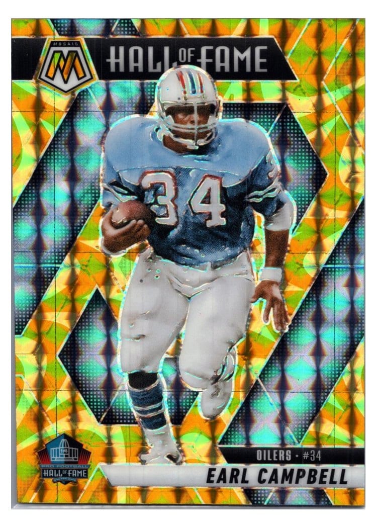 2025 Panini Mosaic Base Set Earl Campbell #294 card