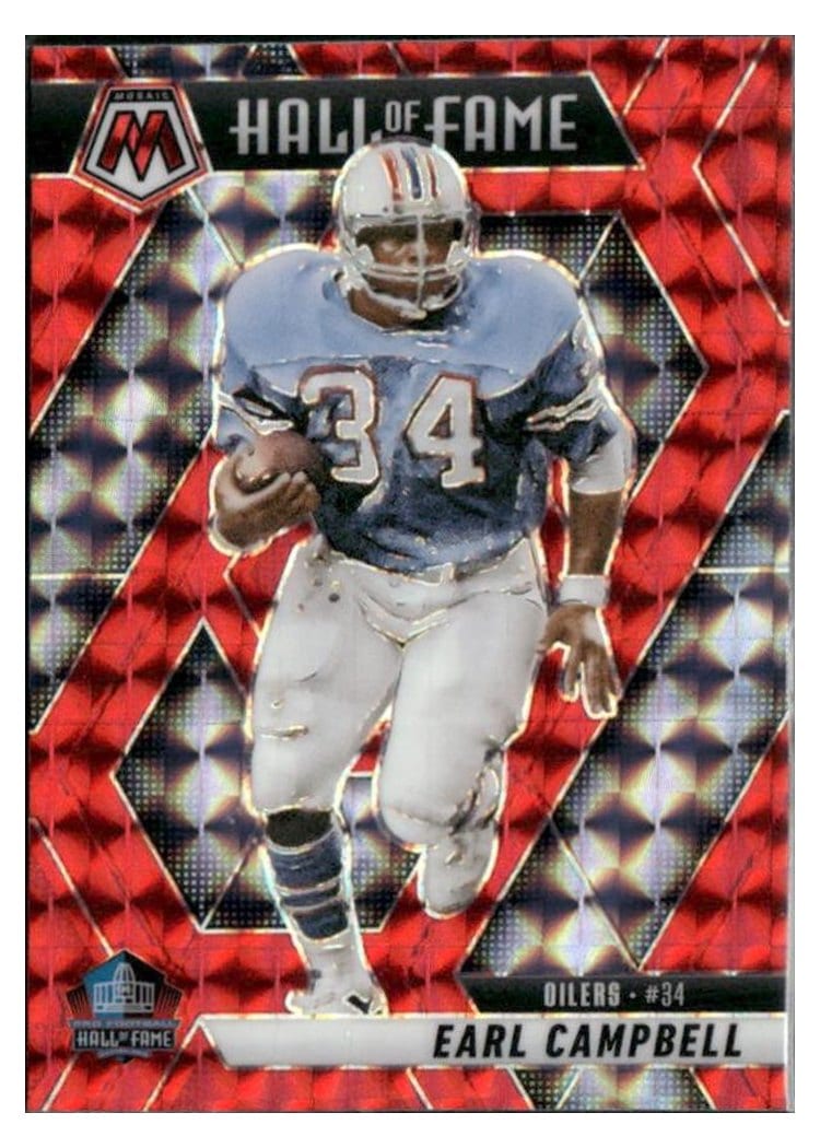 2025 Panini Mosaic Base Set Earl Campbell #294 card