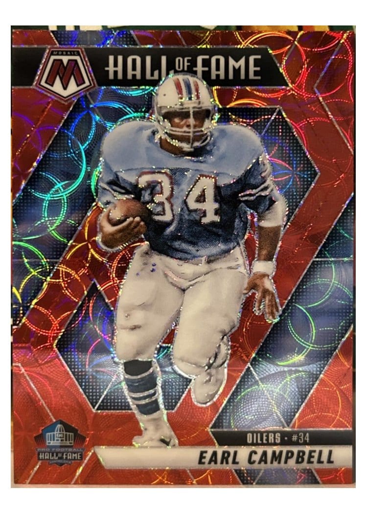 2025 Panini Mosaic Base Set Earl Campbell #294 card