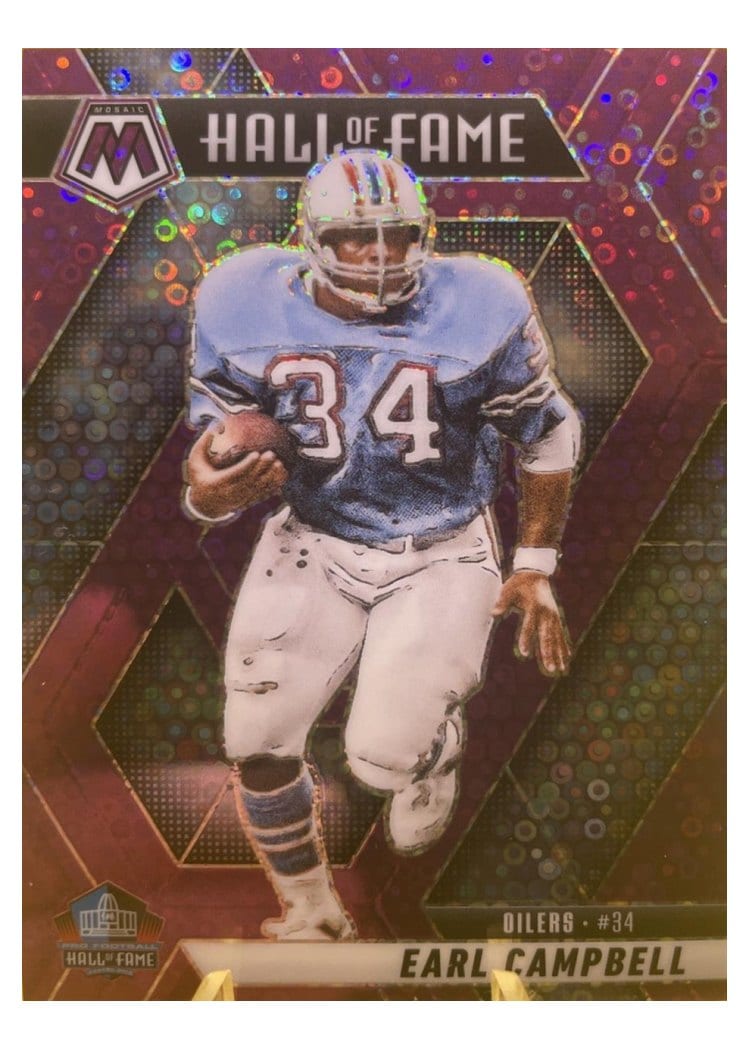 2025 Panini Mosaic Base Set Earl Campbell #294 card