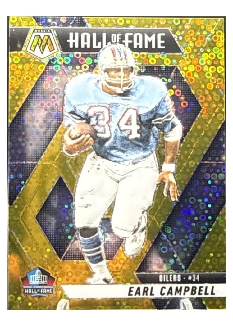 2025 Panini Mosaic Base Set Earl Campbell #294 card