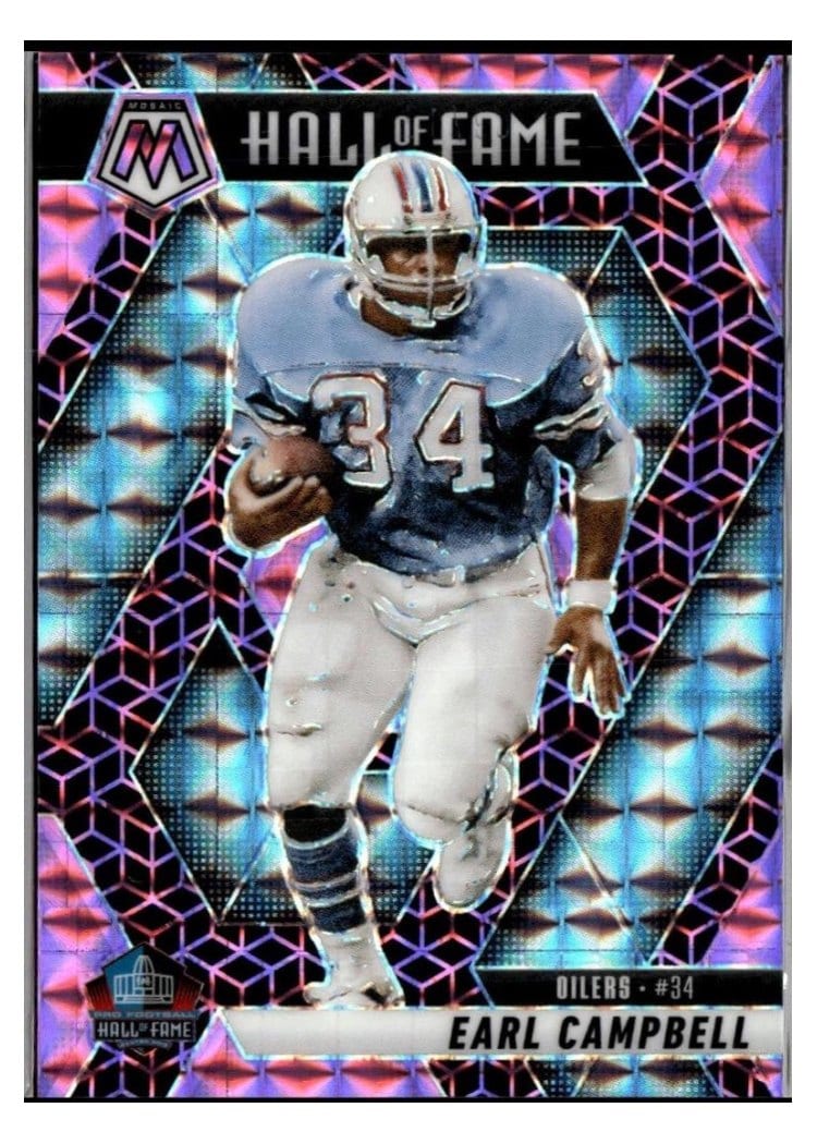 2025 Panini Mosaic Base Set Earl Campbell #294 card
