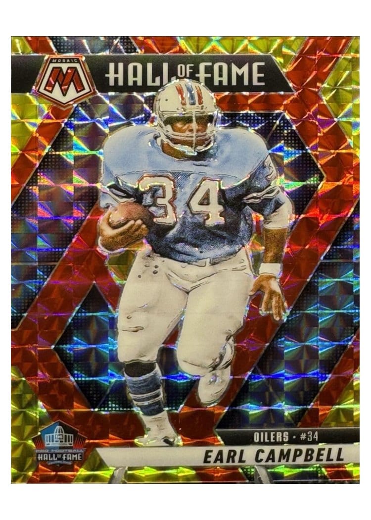 2025 Panini Mosaic Base Set Earl Campbell #294 card