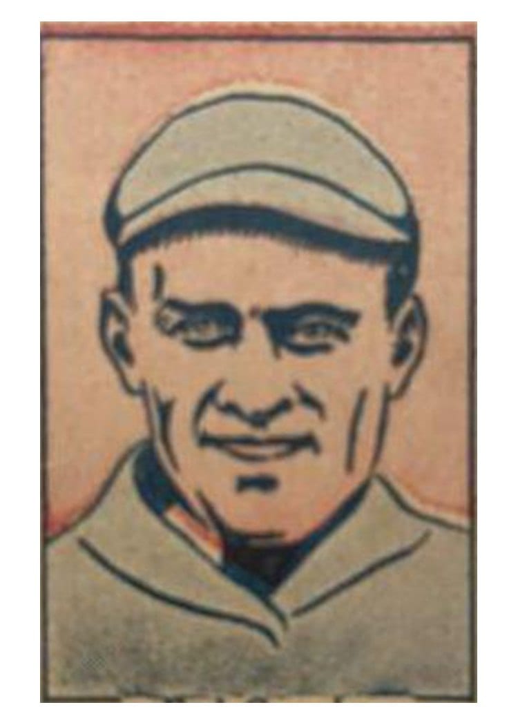 1928 W513 Hand Cut Earl Coombs #86 card