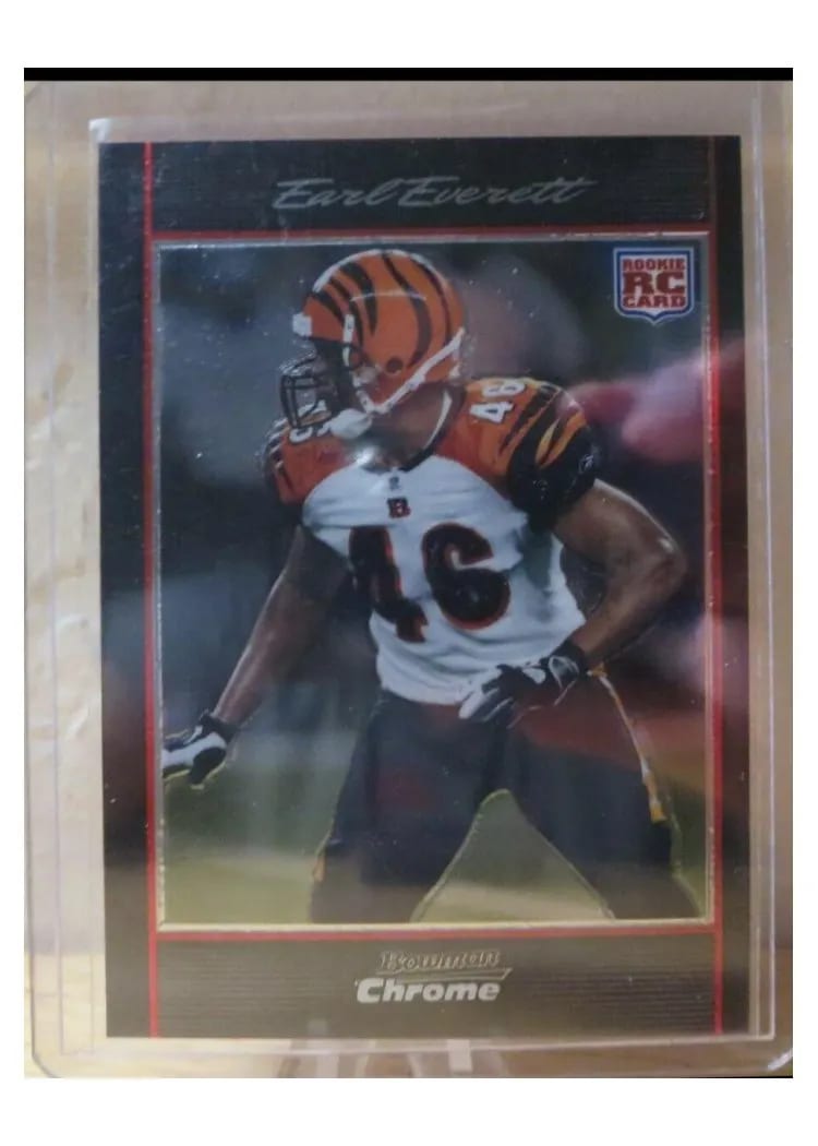 2007 Bowman Chrome Earl Everett #BC34 card