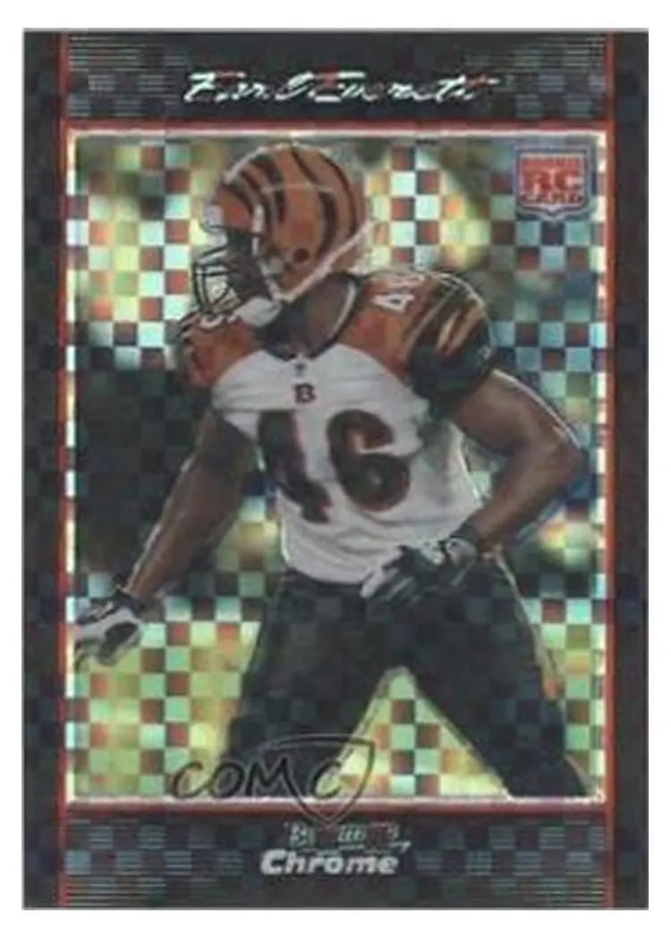 2007 Bowman Chrome Earl Everett #BC34 card