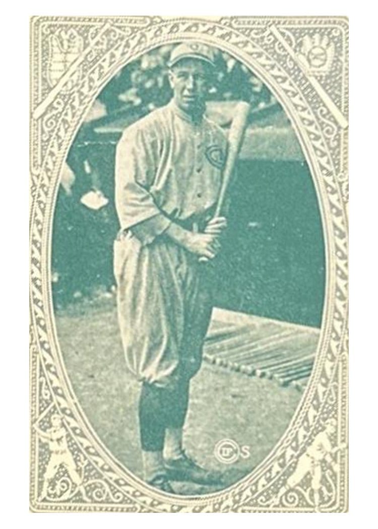 1922 E120 American Caramel Earl Greasy Neale card