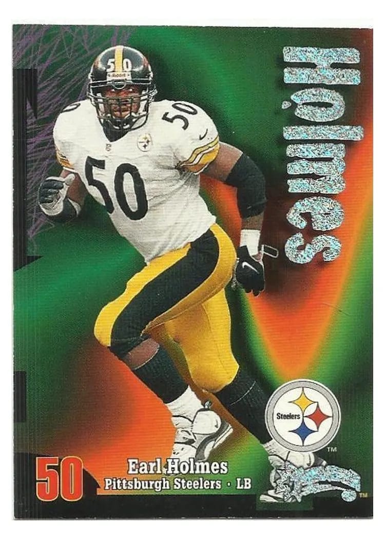 1998 Skybox Thunder Earl Holmes #38 card
