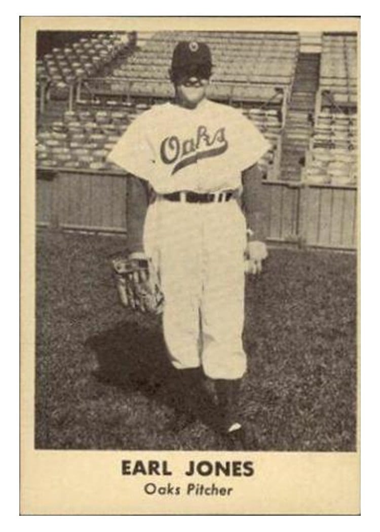 1949 Remar Bread Oakland Oaks Earl Jones card