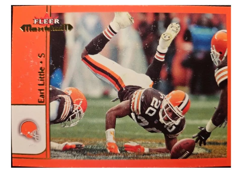 2002 Fleer Maximum Earl Little #32 card
