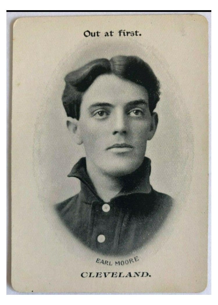 1906 Fan Craze AL Earl Moore card