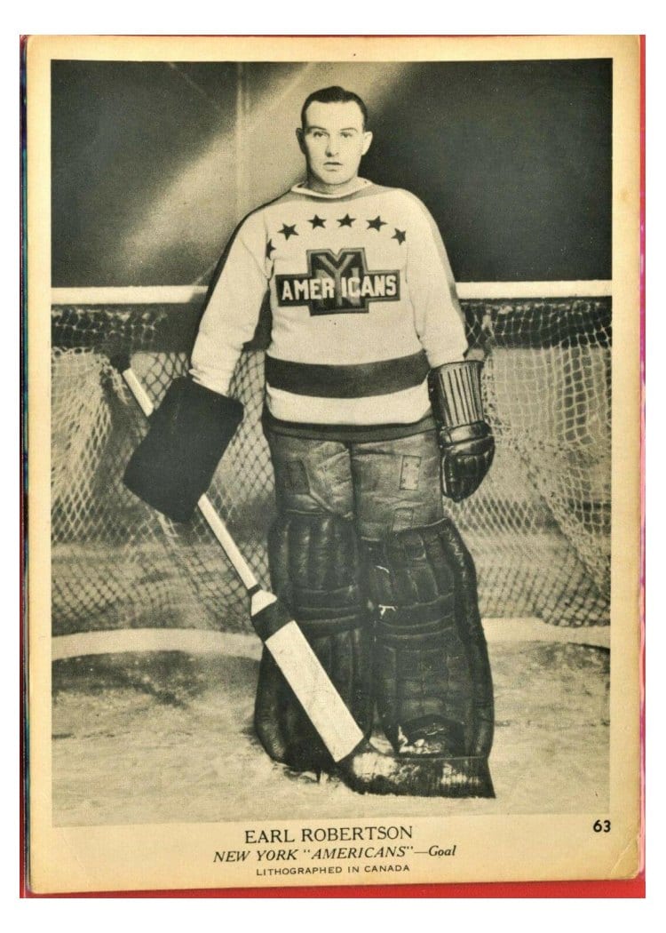 1939 O-Pee-Chee V301-1 Earl Robertson #63 card