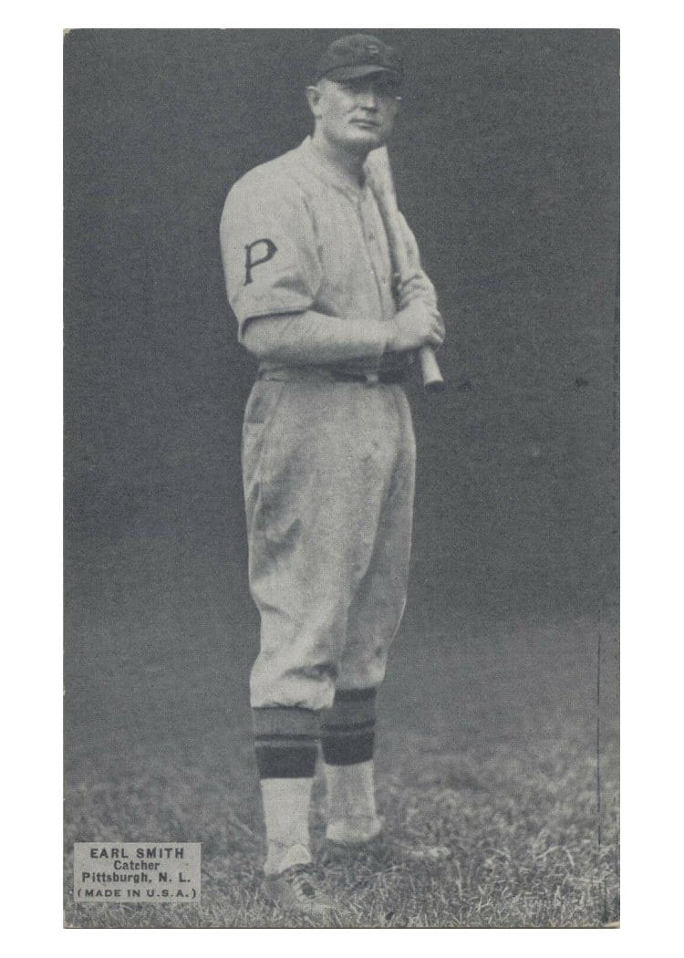 1925 Exhibits Earl Smith card
