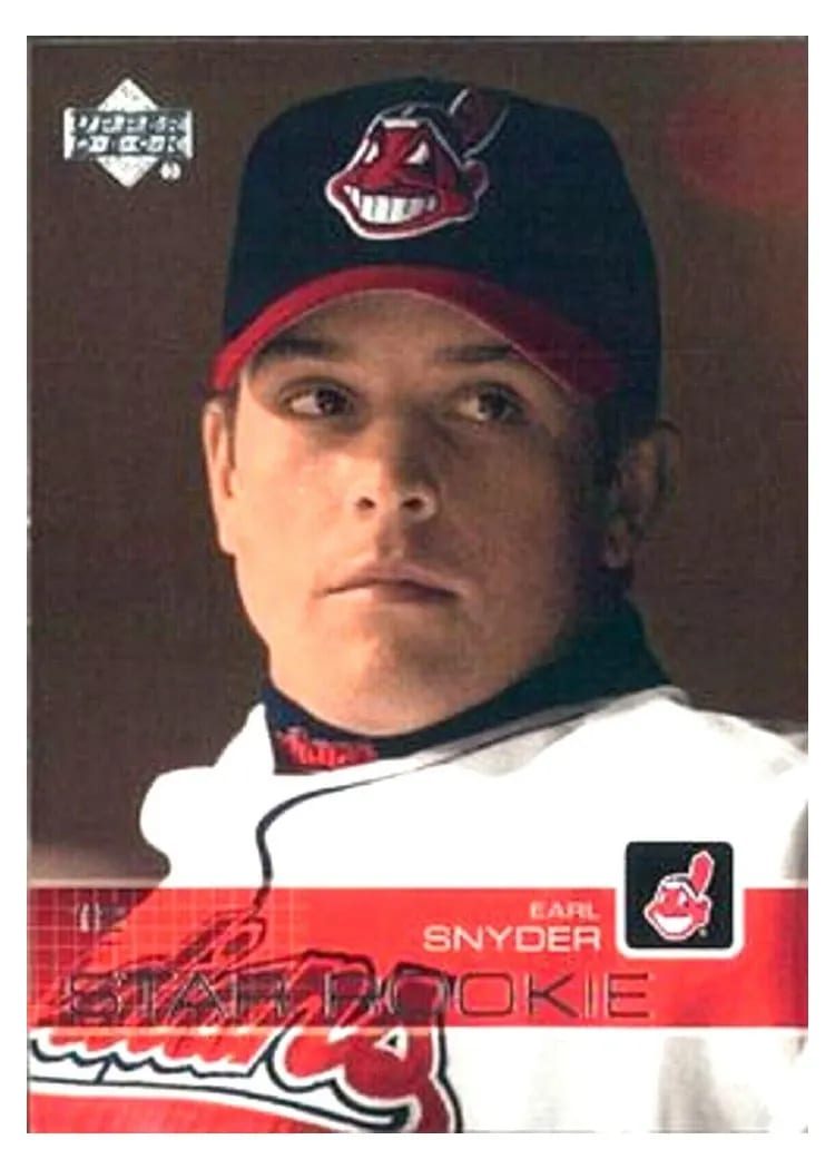 2003 Upper Deck Earl Snyder #8 card