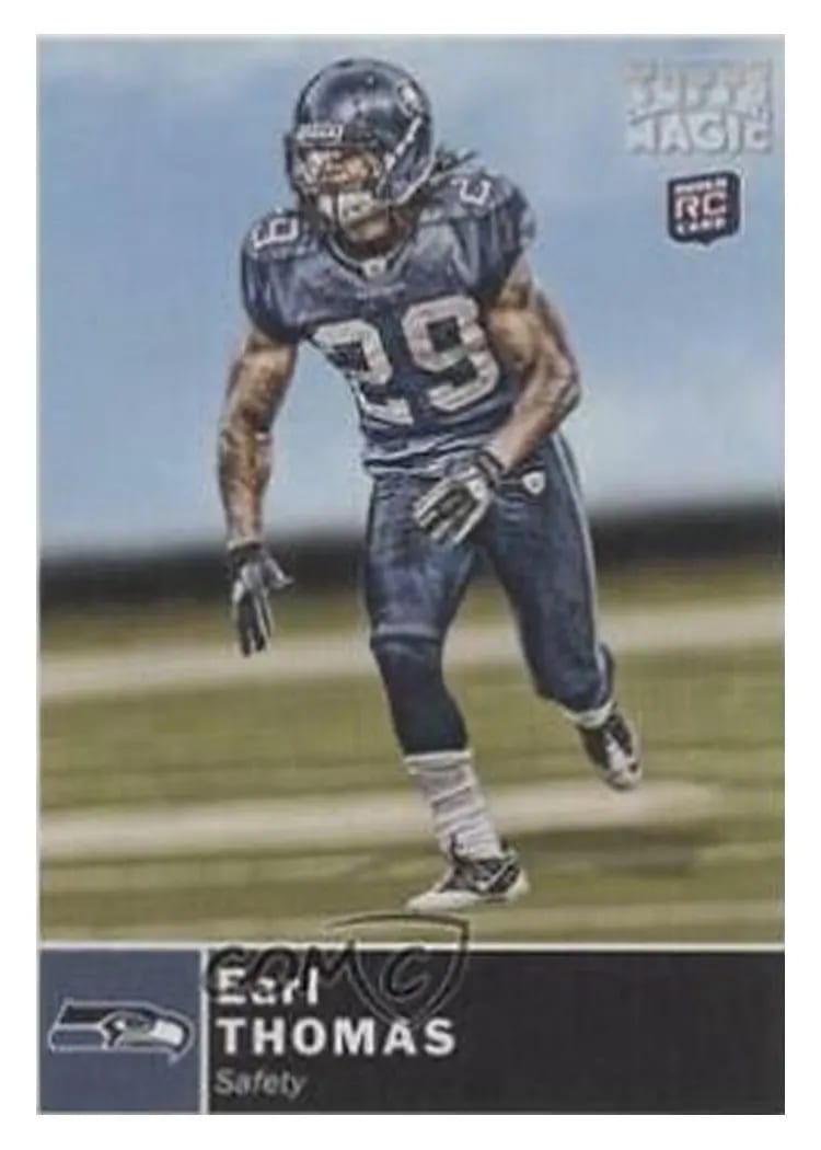 2010 Topps Magic Earl Thomas #2 card