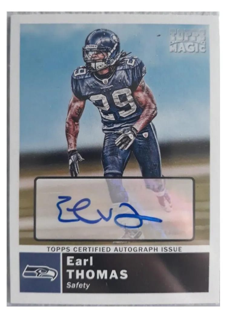 2010 Topps Magic Earl Thomas #2 card