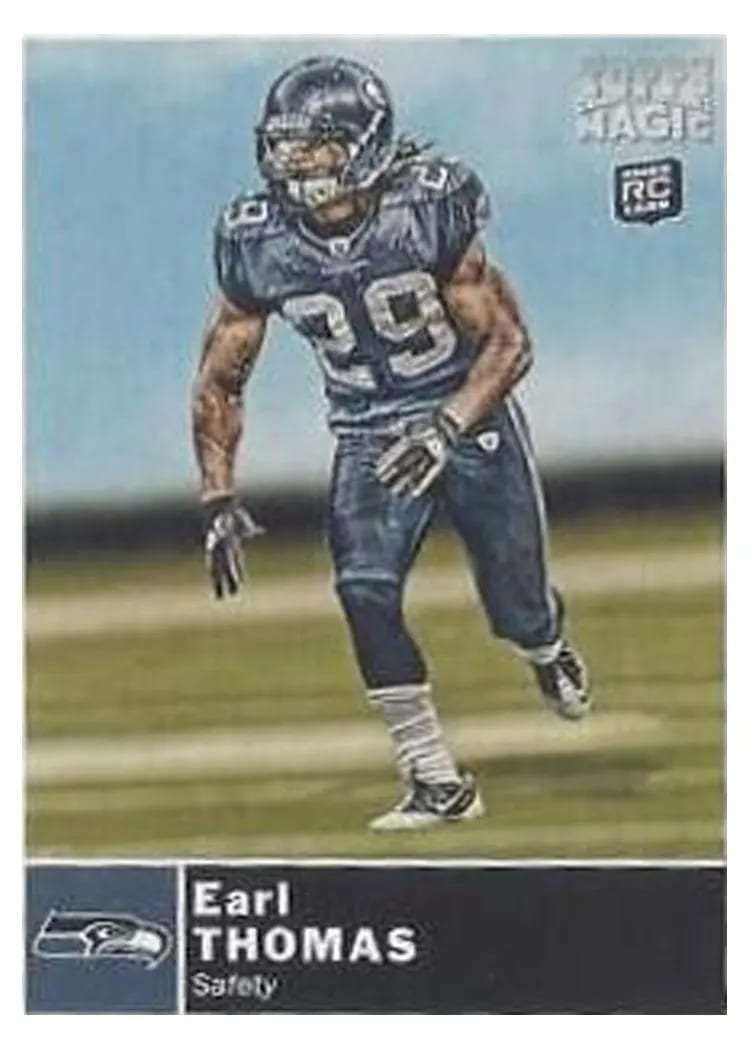 2010 Topps Magic Earl Thomas #2 card