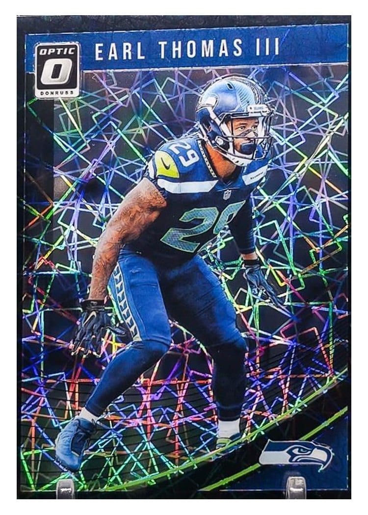 2018 Donruss Optic Base Set Earl Thomas III #91 card