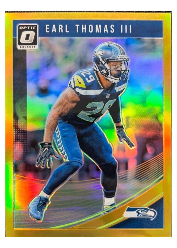 2018 Donruss Optic Base Set Earl Thomas III #91 card