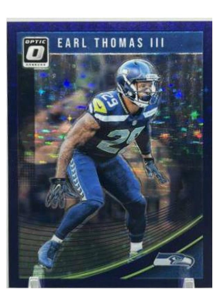 2018 Donruss Optic Base Set Earl Thomas III #91 card