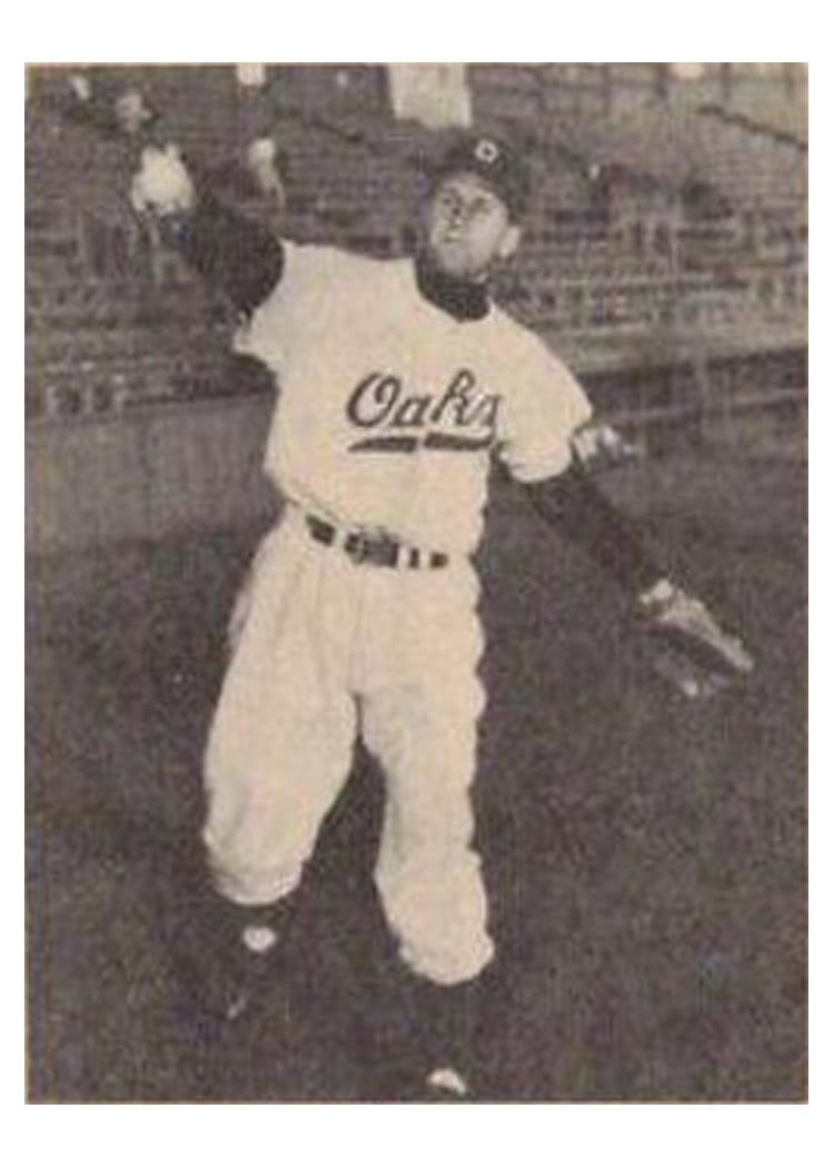 1949 Remar Bread Oakland Oaks Earl Toolson card