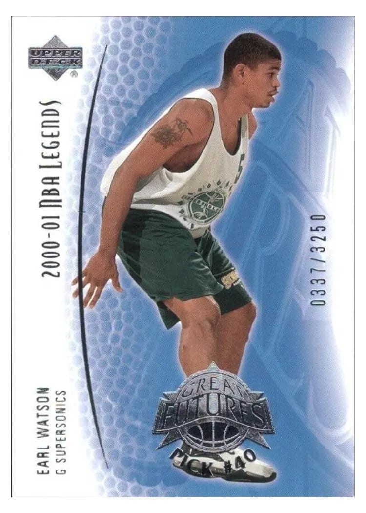 2000 Upper Deck Legends Earl Watson #93 card